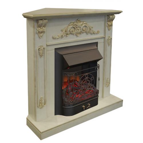 Anita corner (белый дуб с патиной)+Majestic Lux BL S Anita corner (белый дуб с патиной)+Majestic Lux BL S