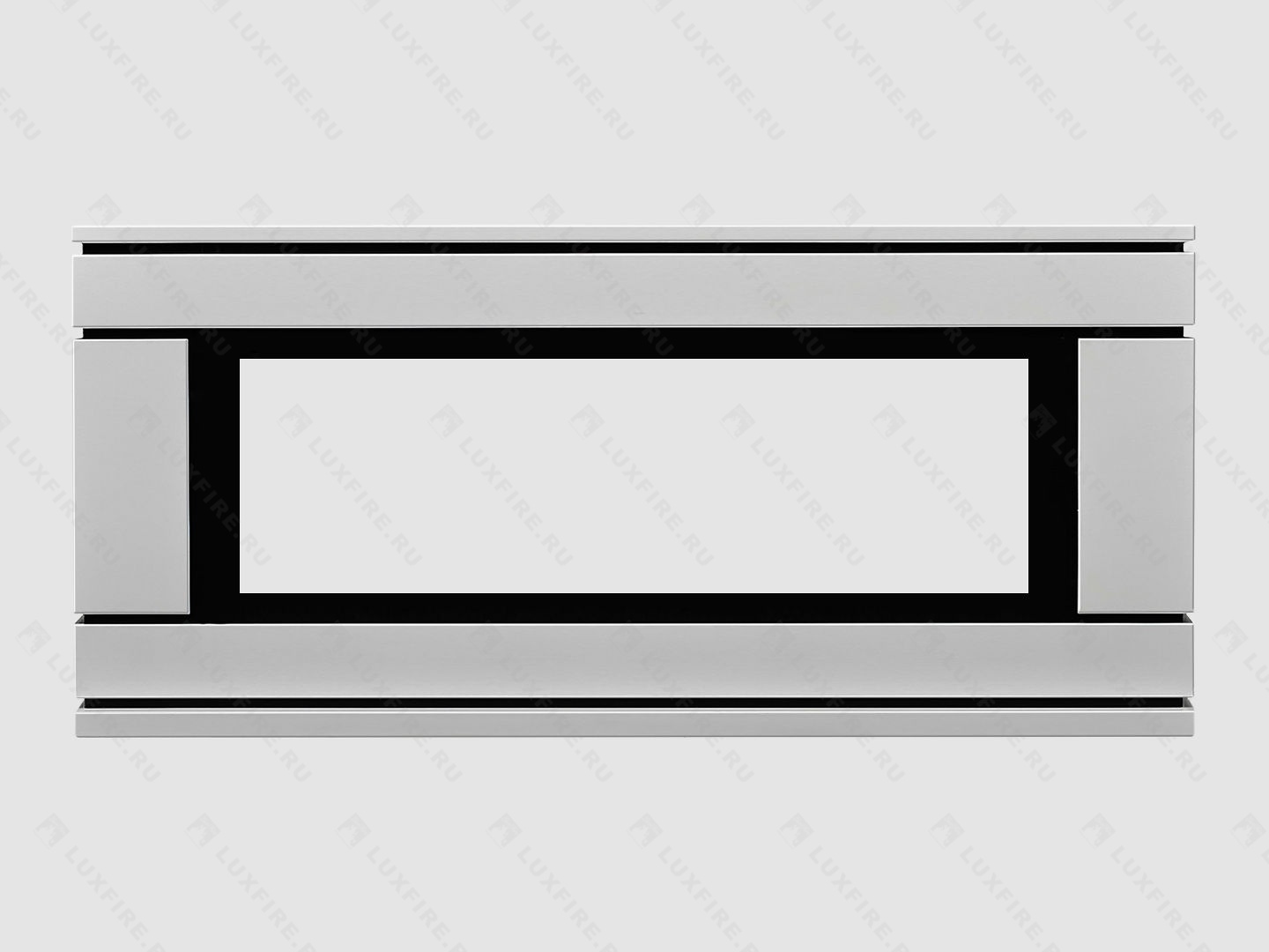 Каминный портал МДФ "Вега 2000" с биокамином Lux Fire "Фаер Бокс Вега-2" (белый) по цене 112 290 руб.