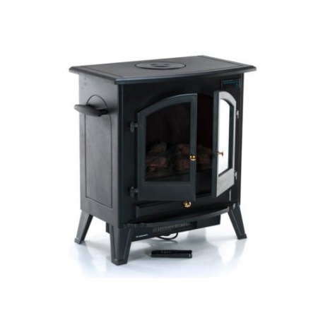Электрокамин напольный Hampshire (черный)