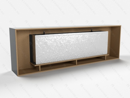 Биокамин Lux Fire с порталом Гринго 60, графит по цене 136 392 руб.