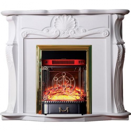 Грация (белый)+Majestic Brass