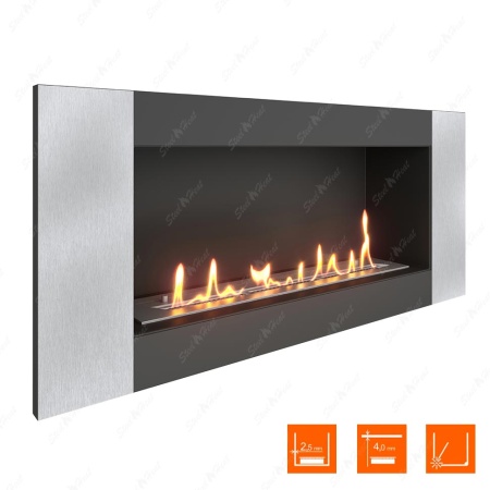 Биокамин SteelHeat LONG-V 900 XL по цене 30 608 руб.