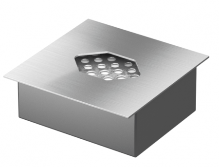 Квадратный контейнер ZeFire 150 по цене 5 500 руб.