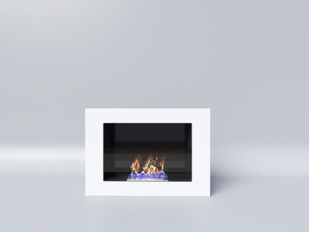 Биокамин "Русский огонь" Лайт Бланк 550N с защитным стеклом по цене 18 350 руб.
