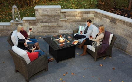 Стол-камин газовый NapoLEOn Victorian 127х82 см