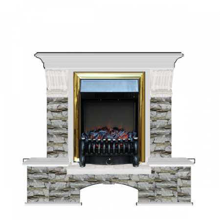 Бостон К Алтай (беленый дуб)+Fobos Brass