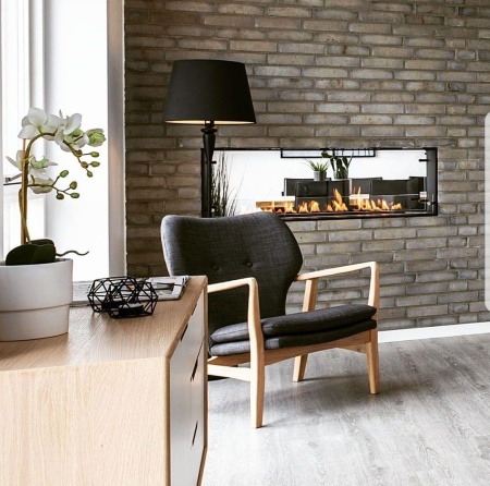 Встраиваемый сквозной очаг 2000 SappFire по цене 83 850 руб.